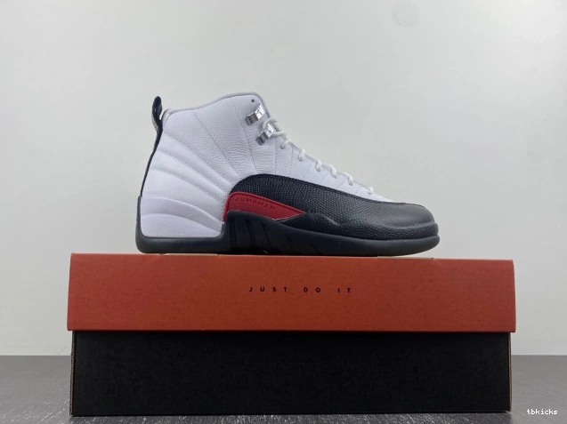 Cheap TBK Air CT8013-162 Jordan 12 Red Taxi 0701